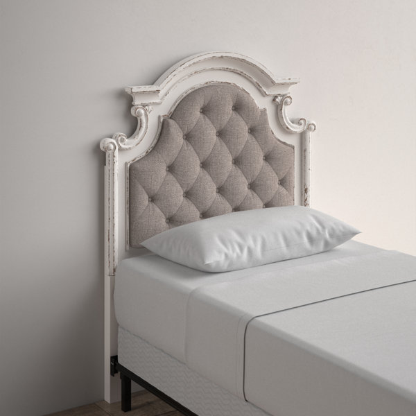 Perreault upholstered deals queen panel headboard